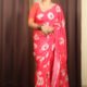 Chinon Silk Printed Saree Chinon Silk Printed Saree