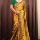 Handmade Satin Silk Saree Handmade Satin Silk Saree