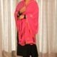 Handcrafted Georgette Dupatta with Kubha Aari Work & Chakra Motifs
